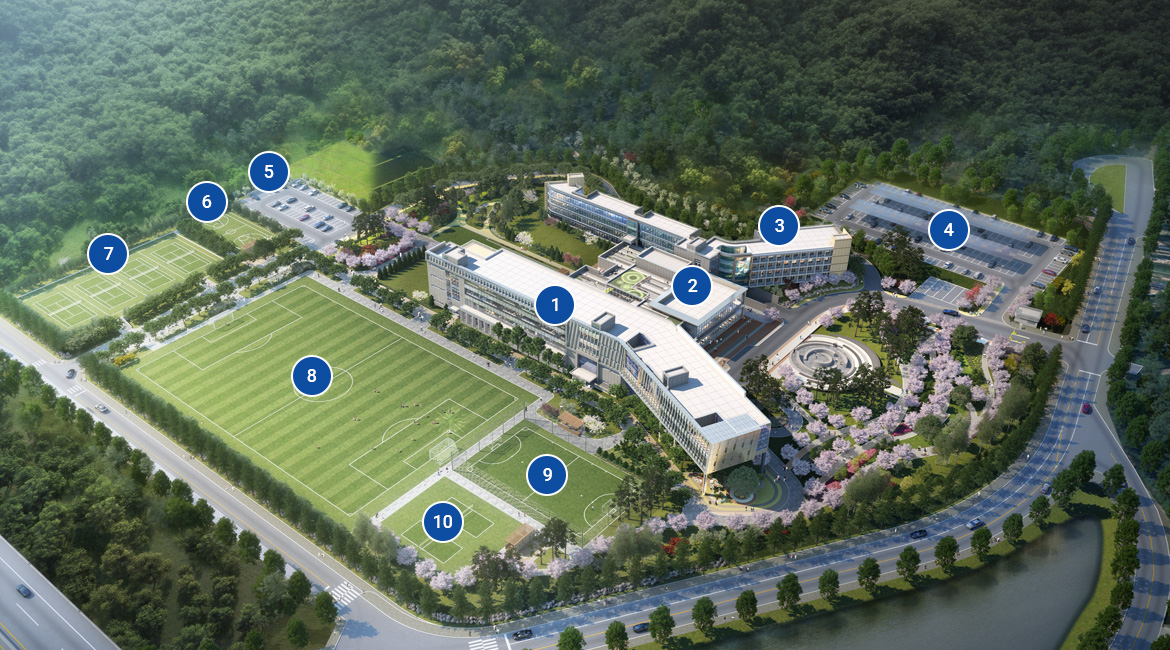 Building layout of KIPHRD