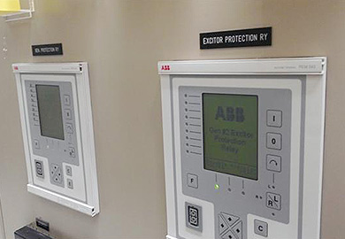 Hi-Low Voltage Relay Pannel/ Emergency Power Supply/Protective Relay Pannel(Hyundai, ABB) image